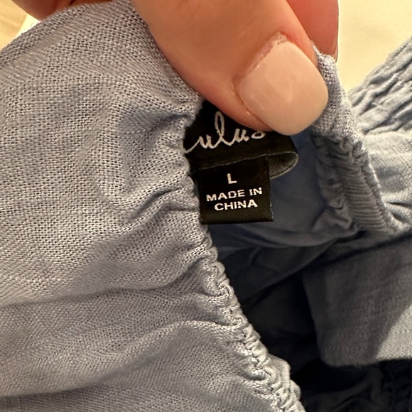 Blue Ruffled Dress NWT - Picture 6 of 7